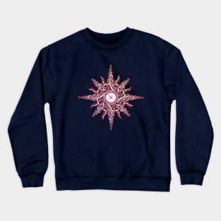 psychedelic windrose Crewneck Sweatshirt